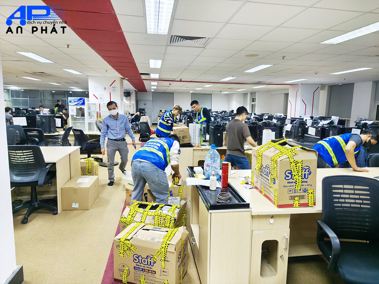 Đóng gói thiết bị văn phòng