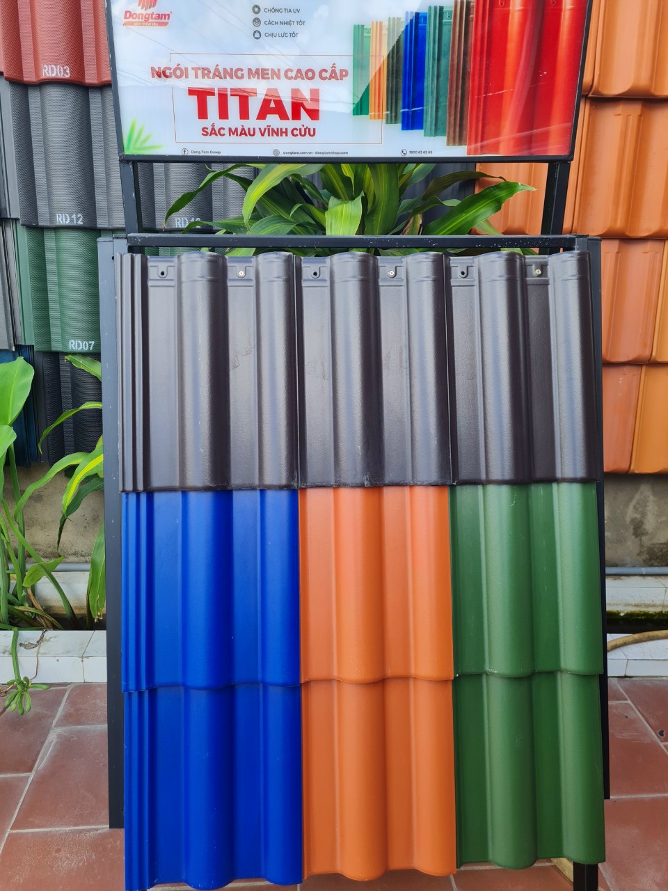 Ngói men Đồng Tâm
