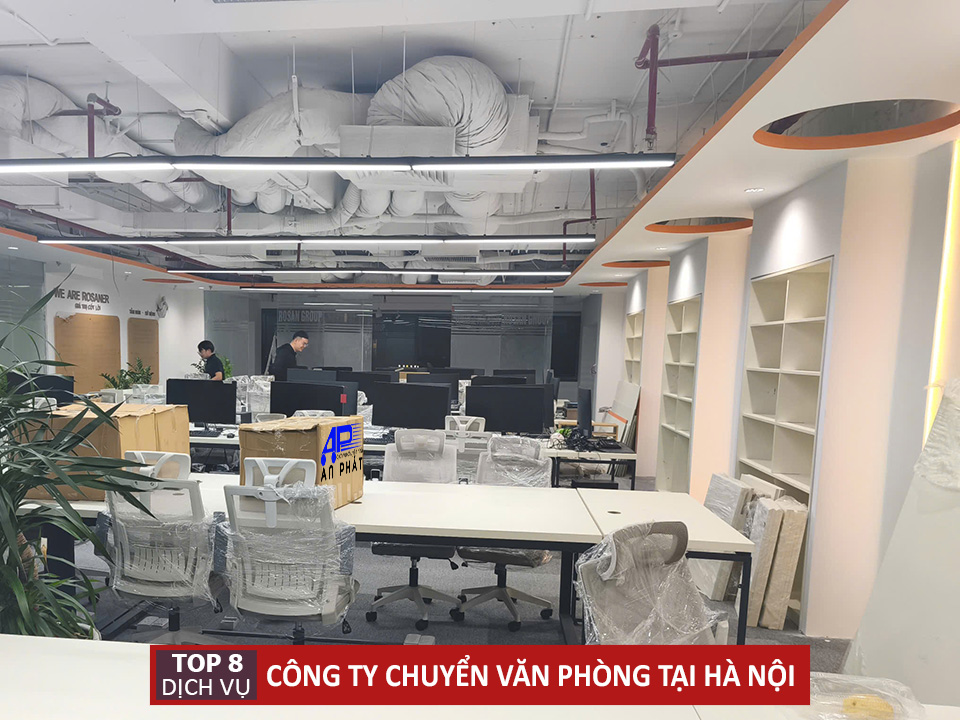 Top 8 công ty chuyển văn phòng tại Hà Nội