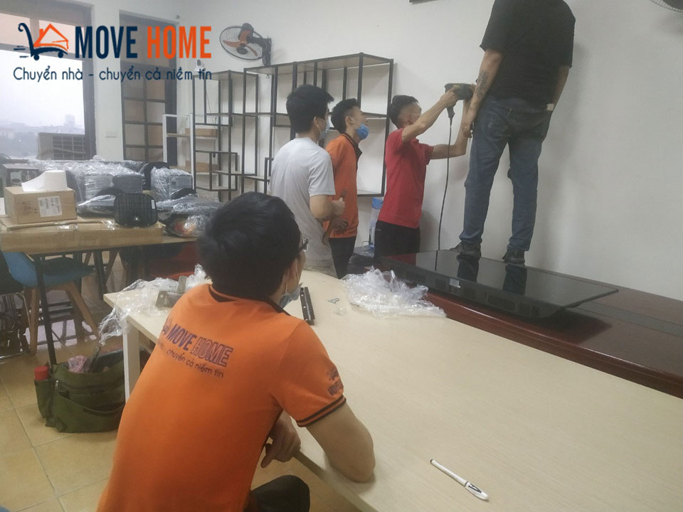 Top 8 dịch vụ chuyển văn phòng - Move Home