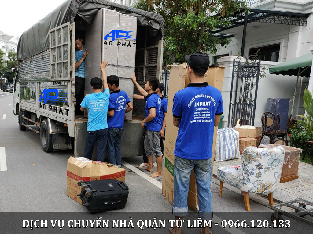 Dịch vụ chuyển nhà trọn gói quận Từ Liêm