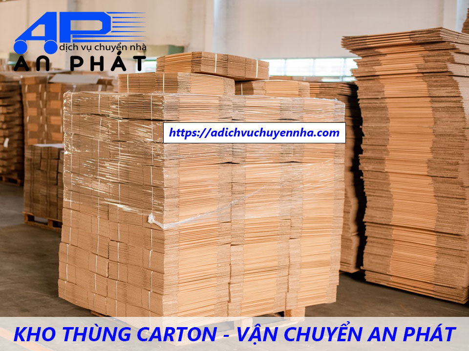 Kho thùng carton - Vận chuyển An Phát