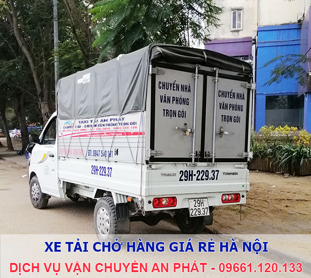Thuê taxi tải giá rẻ tại Hà Nội