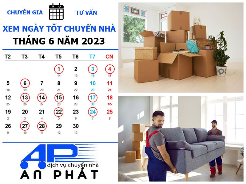 Xem ngày tốt chuyển nhà nhập trạch tháng 6 năm 2023