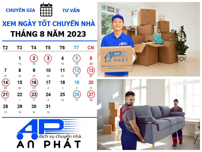 Xem ngày tốt chuyển nhà nhập trạch tháng 8 năm 2022