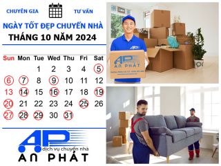 Ngày tốt đẹp chuyển nhà nhập trạch tháng 10 năm 2024