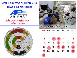 Xem ngày tốt đẹp chuyển nhà tháng 11 năm 2025 theo tuổi