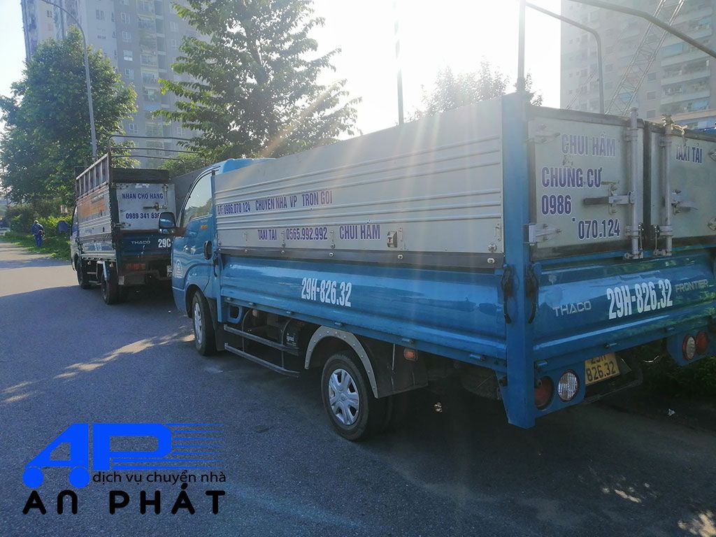 Cho thuê xe tải chở hàng quận Hoàng Mai